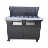 Avesta RCMT2-48 Refrigerated Prep Table - 2 Door