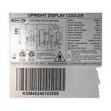 MVP KSM-40 Refrigerated Merchandiser - Minor Scratches