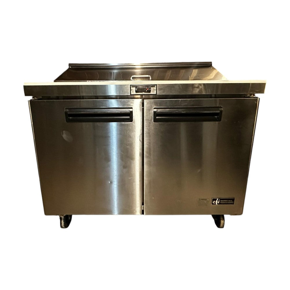 EFI CSDR2-48VC Refrigerated Prep Table - 2 Door