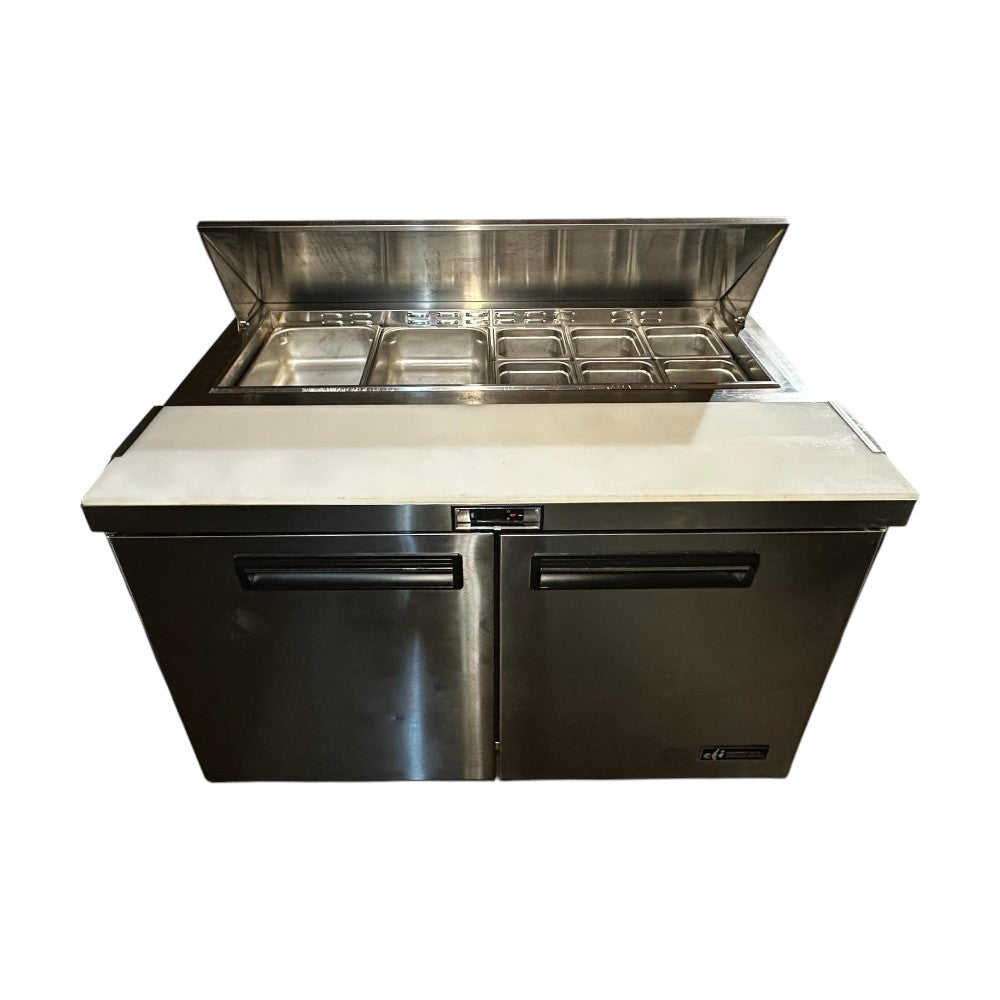 EFI CSDR2-48VC Refrigerated Prep Table - 2 Door