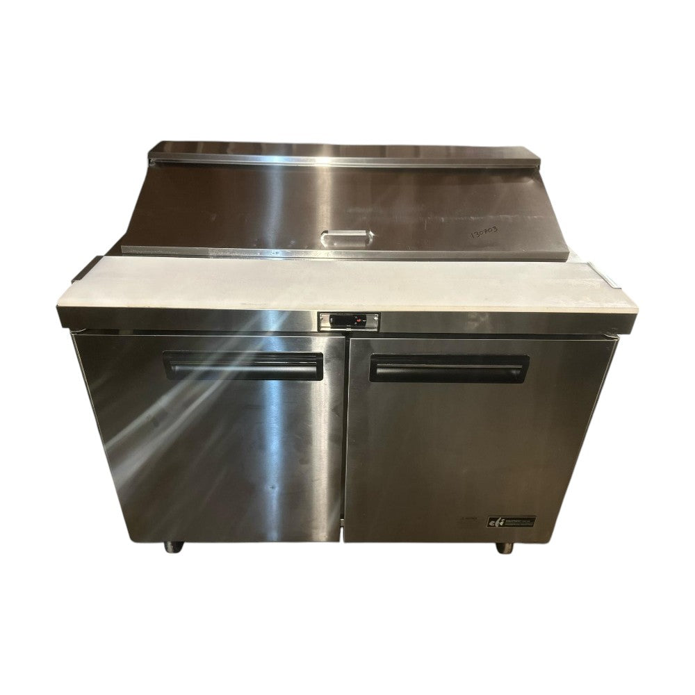 EFI CSDR2-48VC Refrigerated Prep Table - 2 Door
