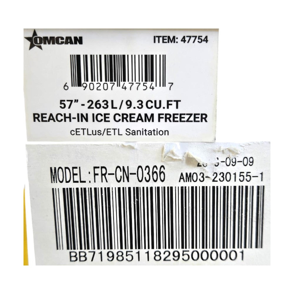 Omcan 47754 Ice Cream Merchandiser