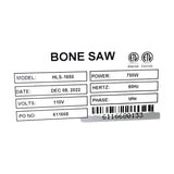 Omcan 46785 Meat Bone Saw