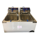Globe PF32E-C Dual Electric Countertop Fryer