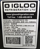 Igloo SAND8 Refrigerated Display Case
