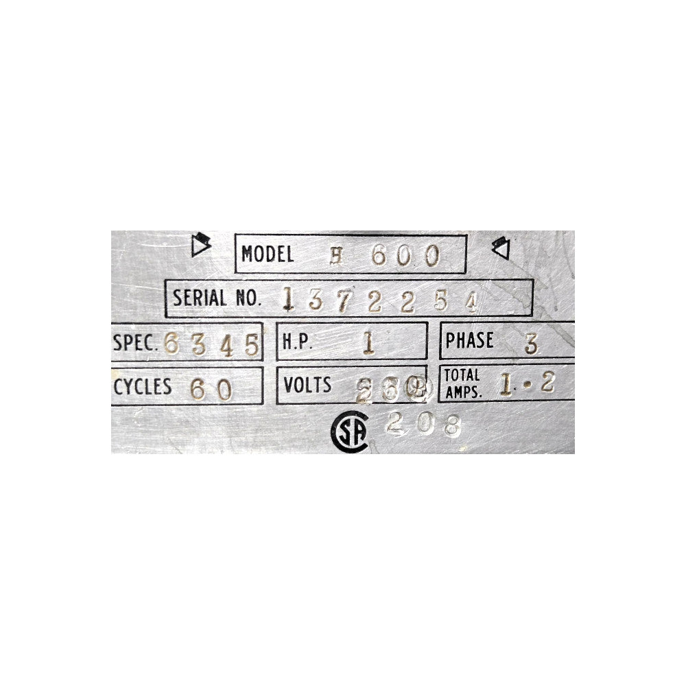 Hobart H600 Mixer - 2 attachments