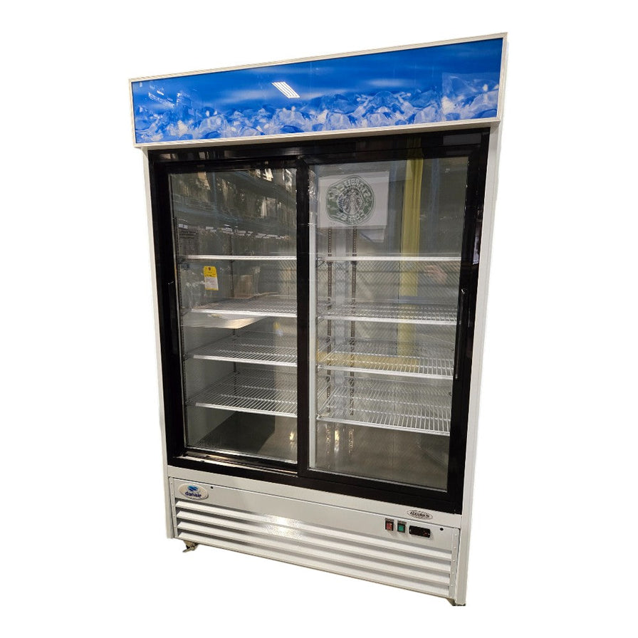 Danair NRG-2-GDC-53-HC Glass Door Refrigerator