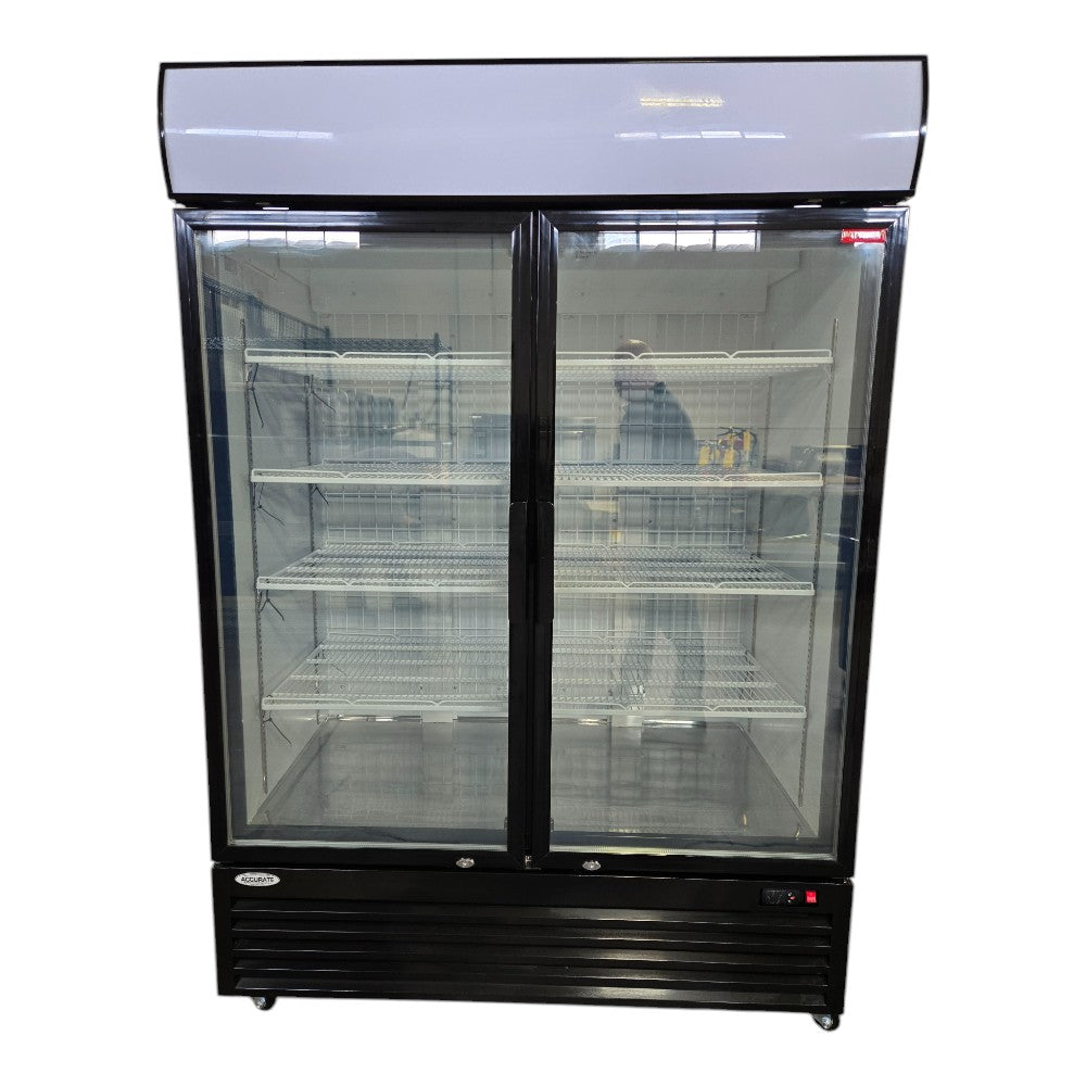 New Air NGF-122-H Double-Door Merchandiser Freezer