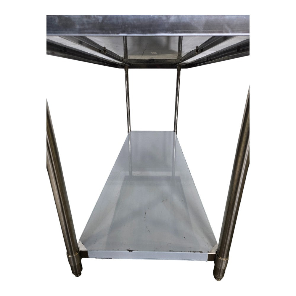 Rosko DOYWT3072SS Stainless Steel Double Work Table