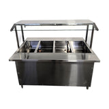 Nella H74Well Steam Table - 4 Well