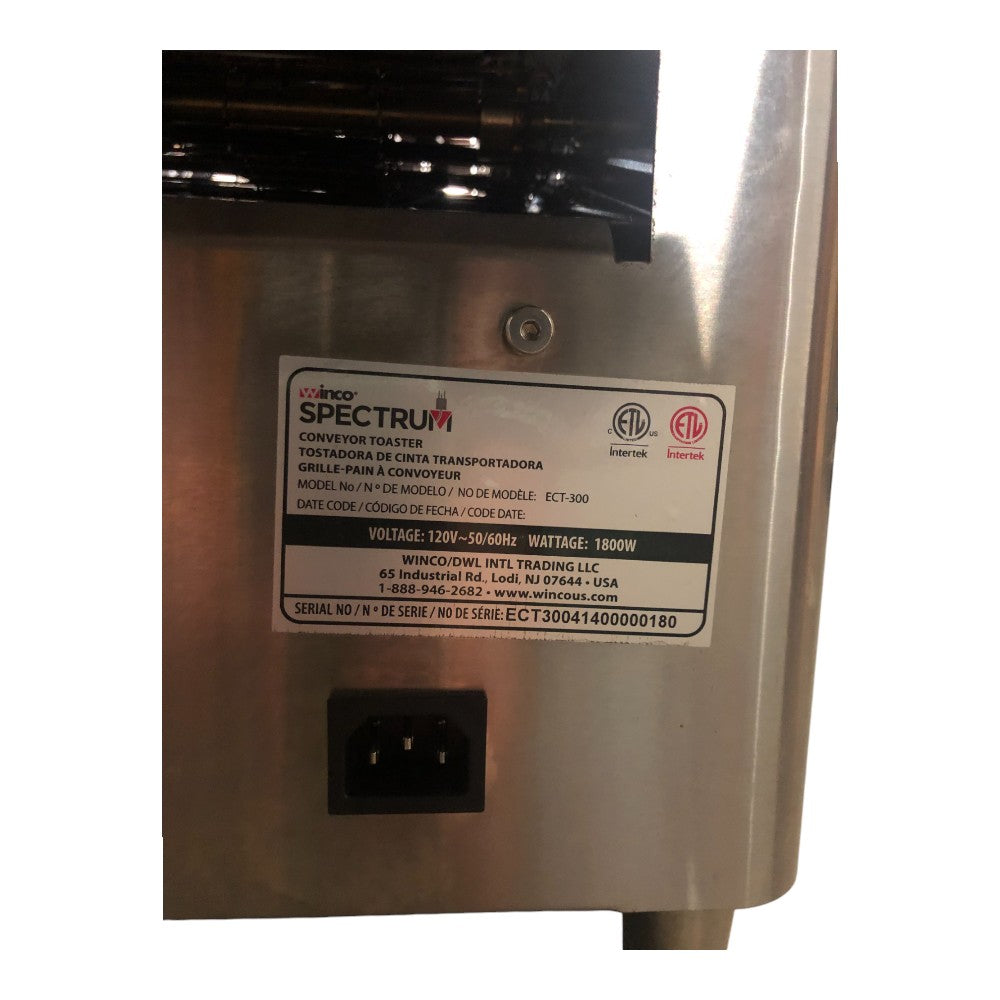 Winco ECT-300 Conveyor Toaster