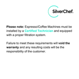 Bellucci SLIMVAPORE Bellucci Automatic Espresso Machine with Steam Wand