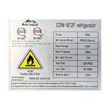 Chefco CDM-B72F Upright Freezer - Cosmetic Damage