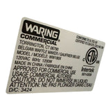 Waring WW180X Belgian Waffle Maker