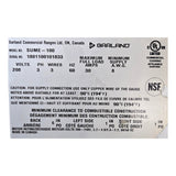 Garland SUME-100 Double Stacked Convection Oven