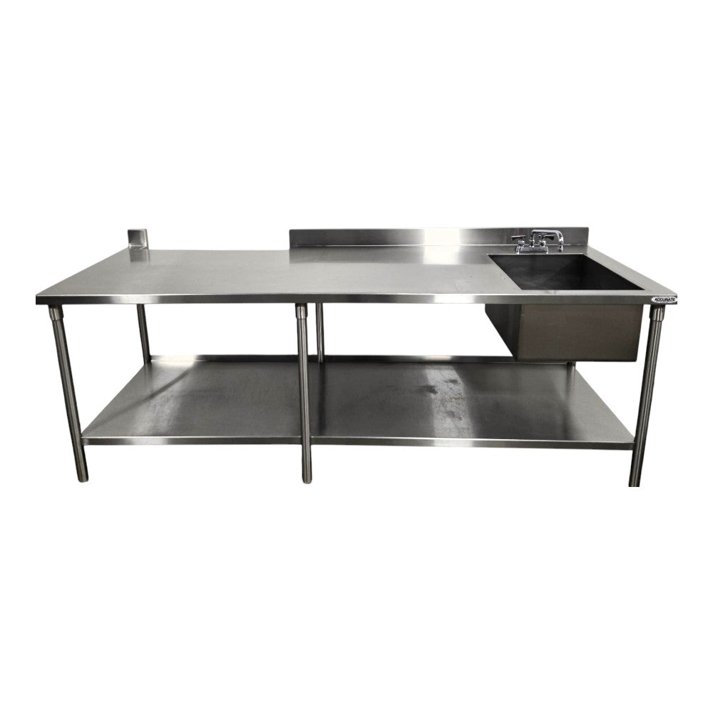 Custom Work Table with Sink & Faucet