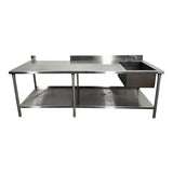 Custom Work Table with Sink & Faucet