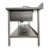 Custom Work Table with Sink & Faucet