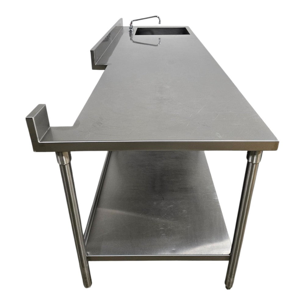 Custom Work Table with Sink & Faucet