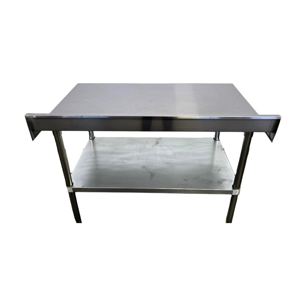 Omcan 22088 Worktable - 30 X 48 with Backsplash