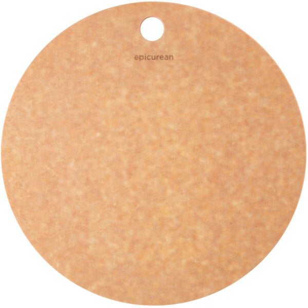 Epicurean 10 in Natural Richlite Wood Fiber Round Pizza Board
