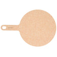 Epicurean 10 in Natural Richlite Wood Fiber Round Pizza Board with 5 in Handle