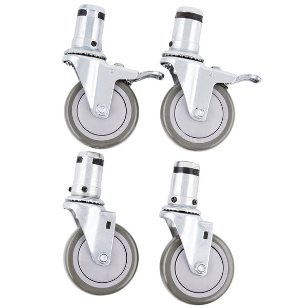 Vulcan 4" Caster With Brakes Set - CSTSET-SINGLE