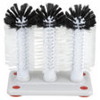 Winco GWB-3 - 3 Glass Brushes with Plastic Base