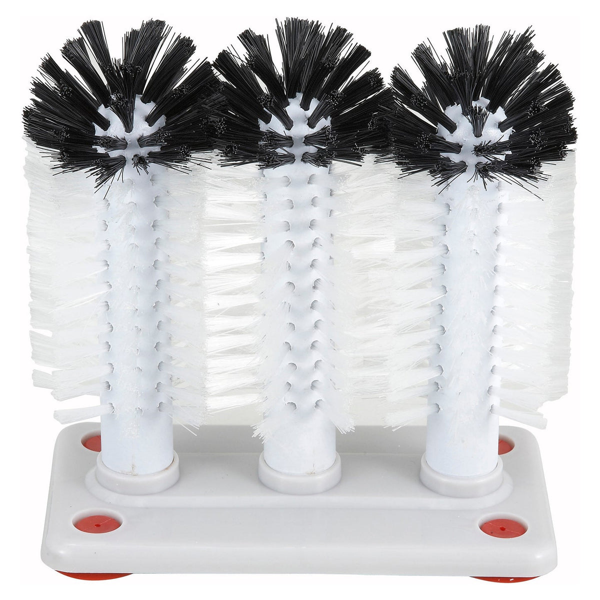 Winco GWB-3 - 3 Glass Brushes with Plastic Base