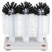 Winco GWB-3 - 3 Glass Brushes with Plastic Base