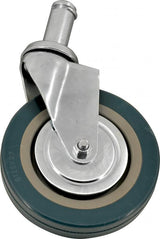 5" Wire Shelf Post Industrial Caster Without Brake