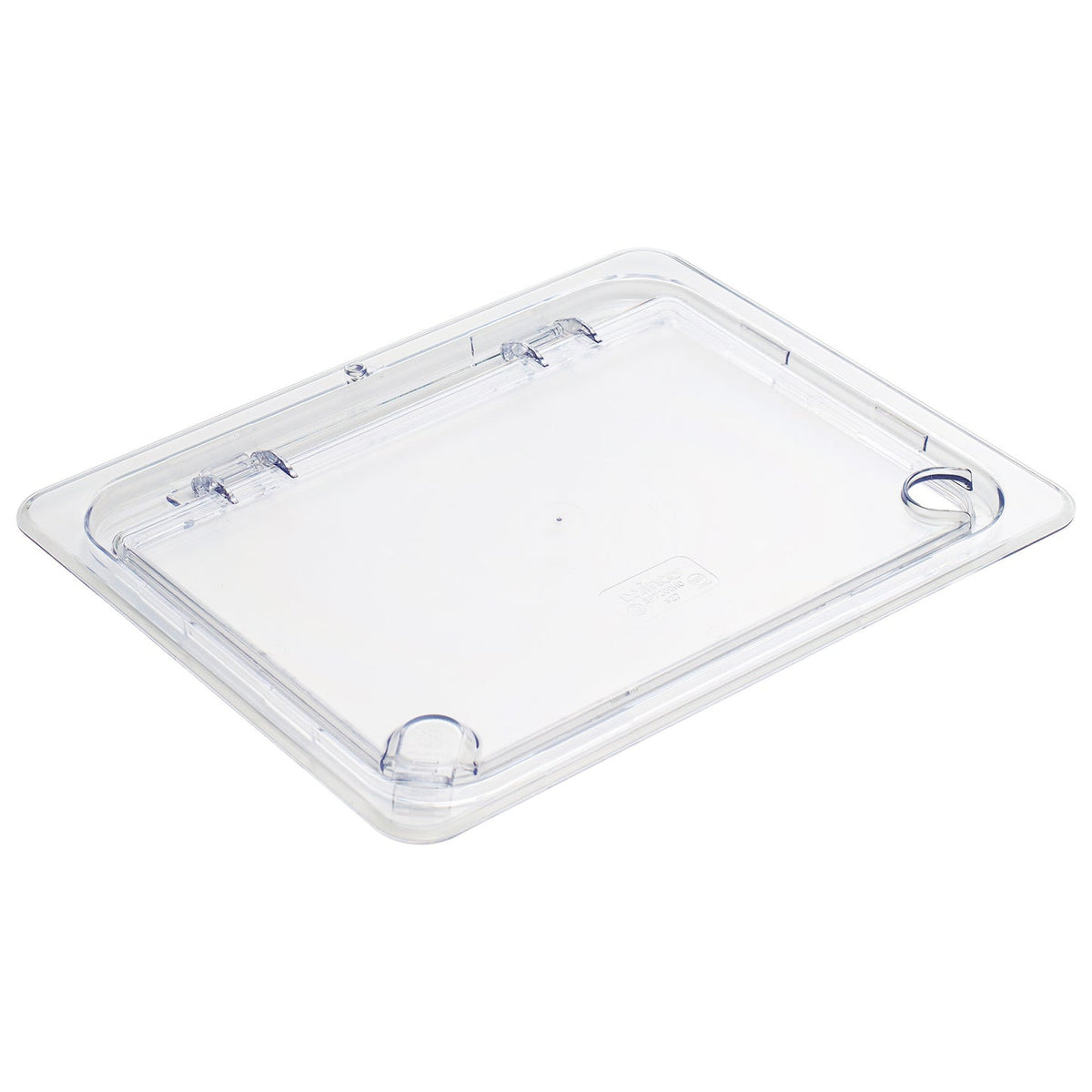 Winco SP7200H - Polycarbonate Food Pan Cover, Hinged - Half (1/2)