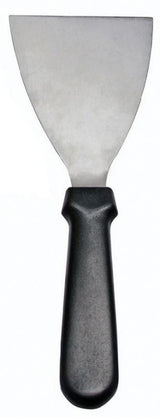 Omcan 80084 - 4 1/2" x 3" Pan Scraper with Black Plastic Handle