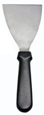 Omcan 80084 - 4 1/2" x 3" Pan Scraper with Black Plastic Handle