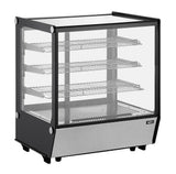 Omcan 28″ Countertop Square Glass Refrigerated Display - RS-CN-0145S-5