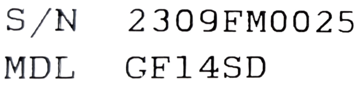 Frymaster GF14SD Propane Fryer