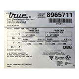 TRUE GDM-72F-HC Glass Door Freezer