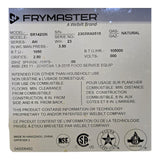 Frymaster  SR142GN Floor Fryer - Natural Gas