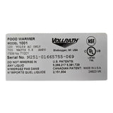 Vollrath 1001 Food Warmer