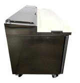 Atosa MPF8202GR  Refrigerated Pizza Prep Table - 2 Door - 67"