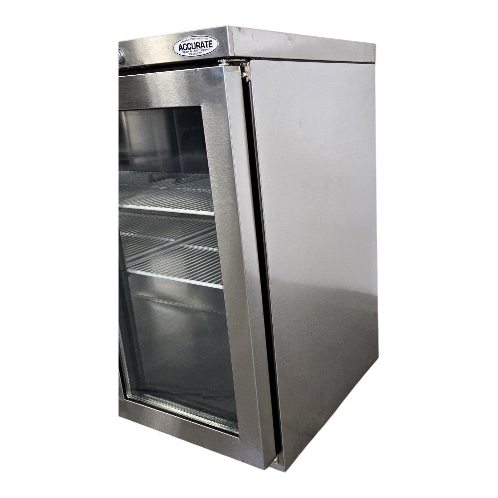 Kool-It KNBB-72SG-HC Back Bar Refrigerator - 3 Door