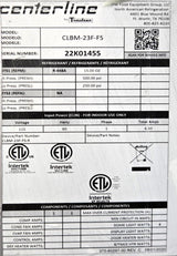 Traulsen CLBM-23F-FS Freezer - 1 Solid Door