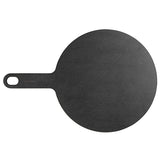 Epicurean 10 in Slate Richlite Wood Fiber Round Pizza Board with 5 in Handle