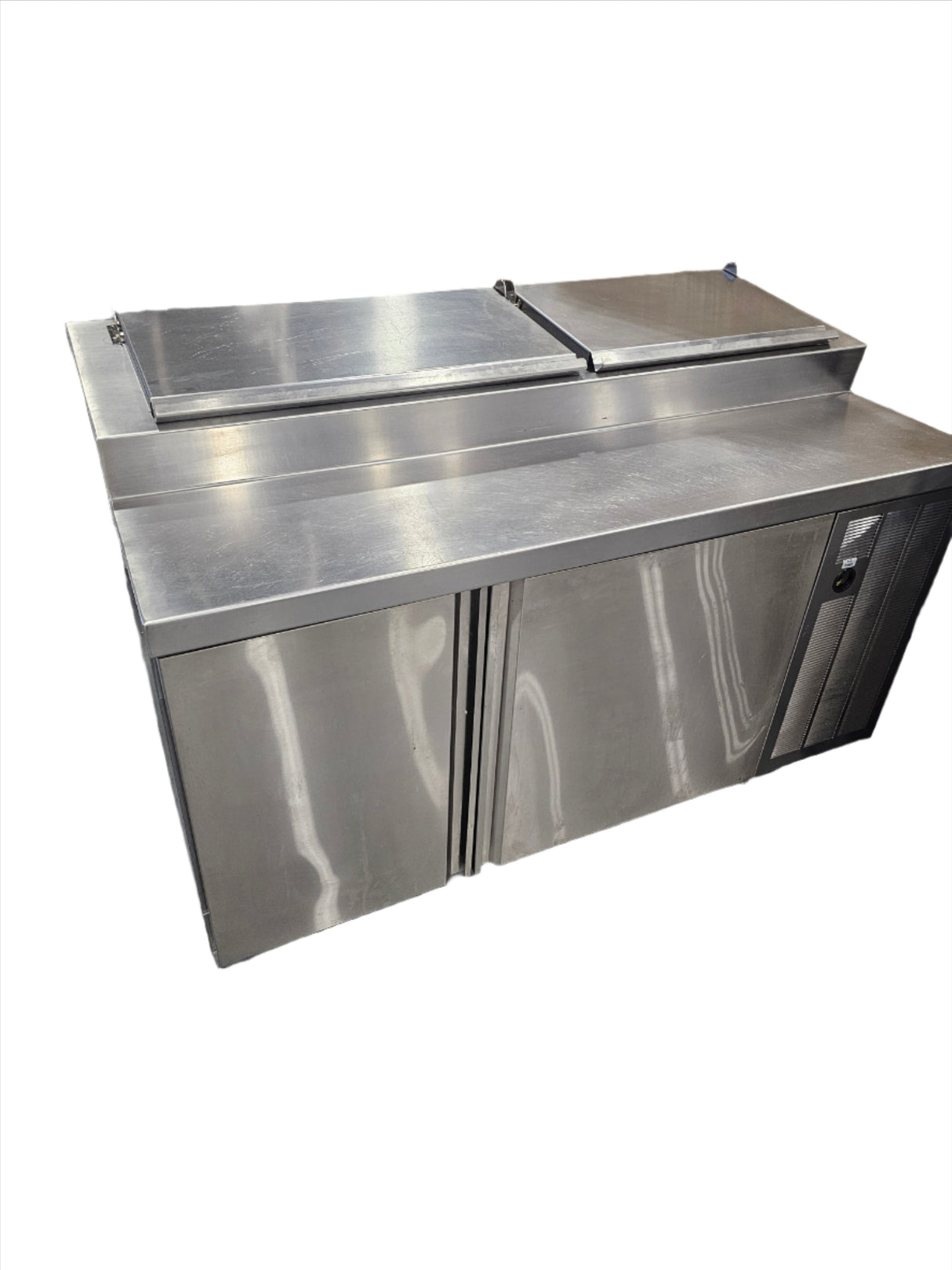 Delfield 18660PTBMP 60" Two Door Refrigerated Pizza Prep Table