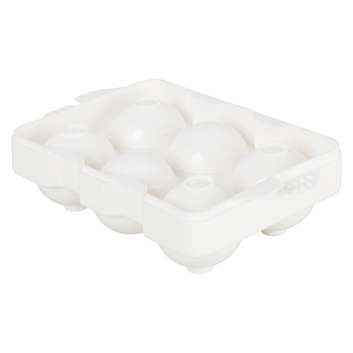 Winco ICCP-6W - Round Ice Cube Tray, 6 Compartments