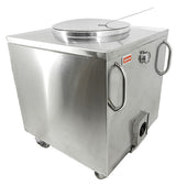 Omcan 47439 - 28" x 30" Stainless Steel Charcoal Tandoor Clay Oven