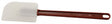 Omcan 40572 - 10" High Temperature Silicone Scraper with Red Handle