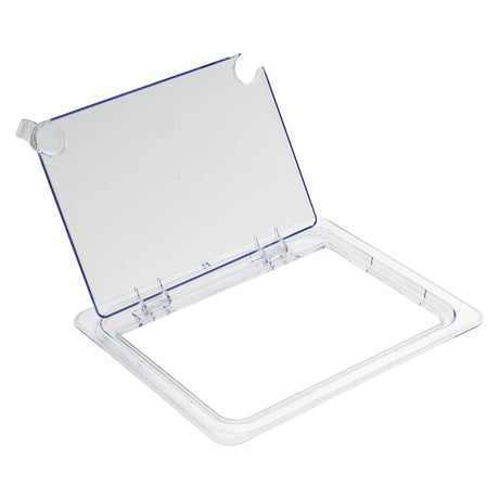 Winco SP7200H - Polycarbonate Food Pan Cover, Hinged - Half (1/2)