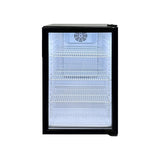 Omcan 19″ Black Countertop Display Refrigerator – 3.46 cu. ft. (98 L)