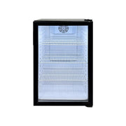 Omcan 19″ Black Countertop Display Refrigerator – 4.59 cu. ft. (130 L)